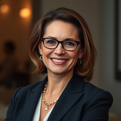 Portrait of Eleanor Vance, Founder and CEO of Starlight Media