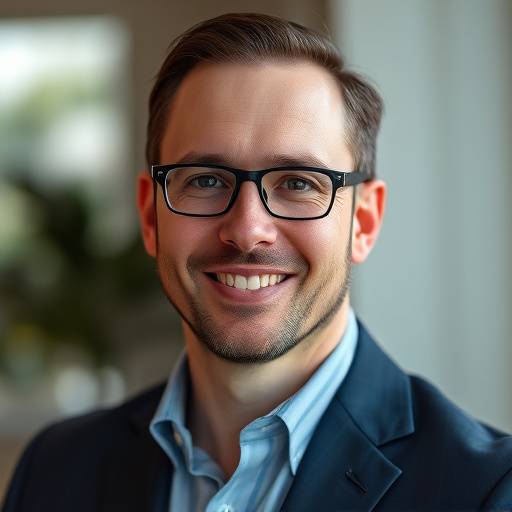 Portrait of Michael Davis, Web Development Team Lead at Starlight Media