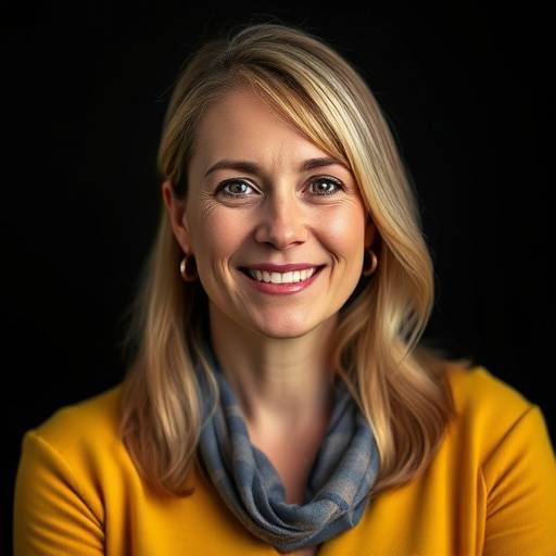 Portrait of Sarah Johnson, Head Photographer at Starlight Media
